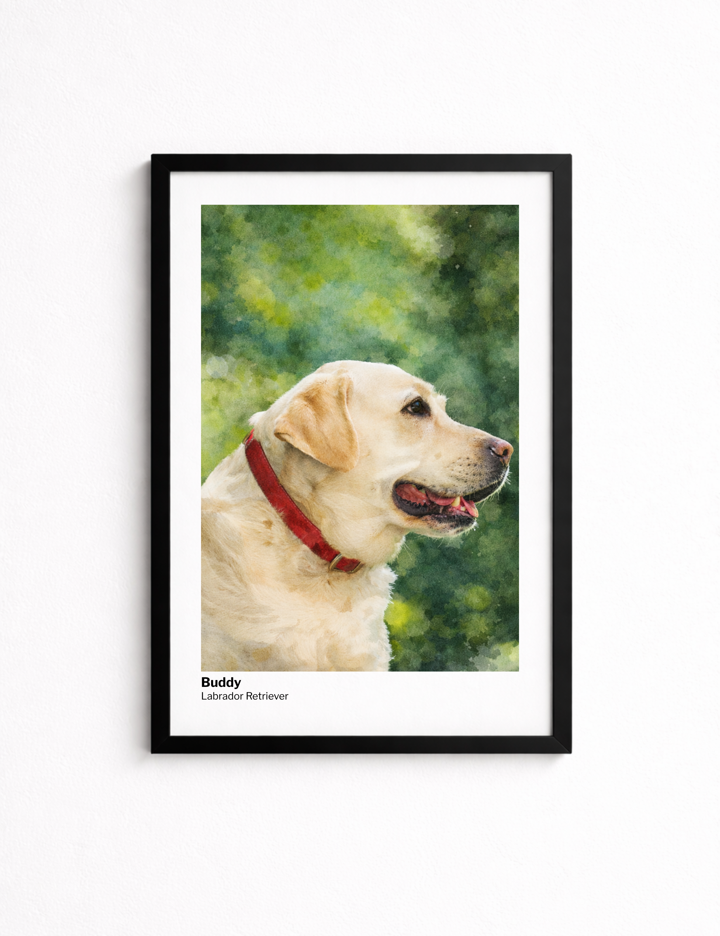 Gepersonaliseerde Dierenposter