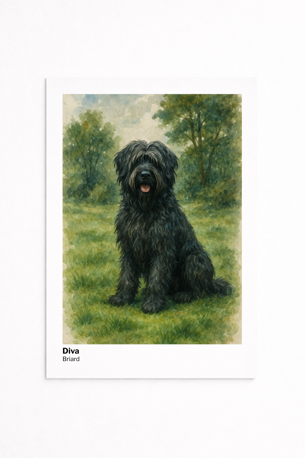 Animal poster - Urban Watercolor