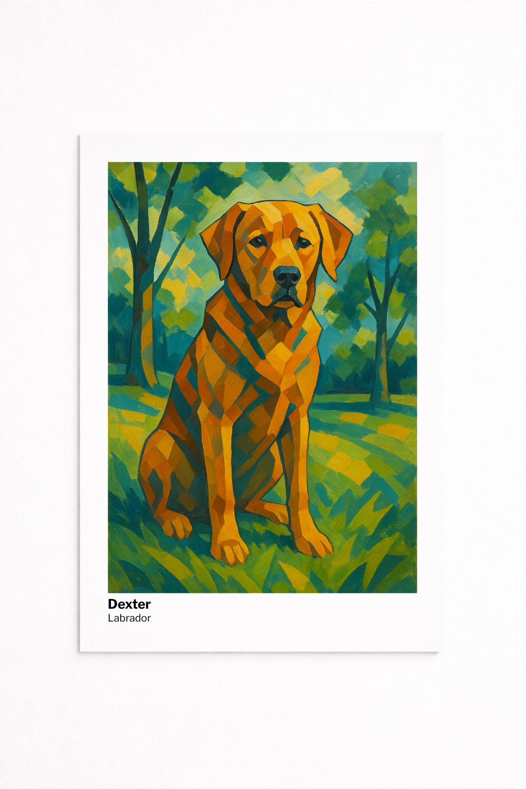Personalized Animal Poster - Stylized Realism