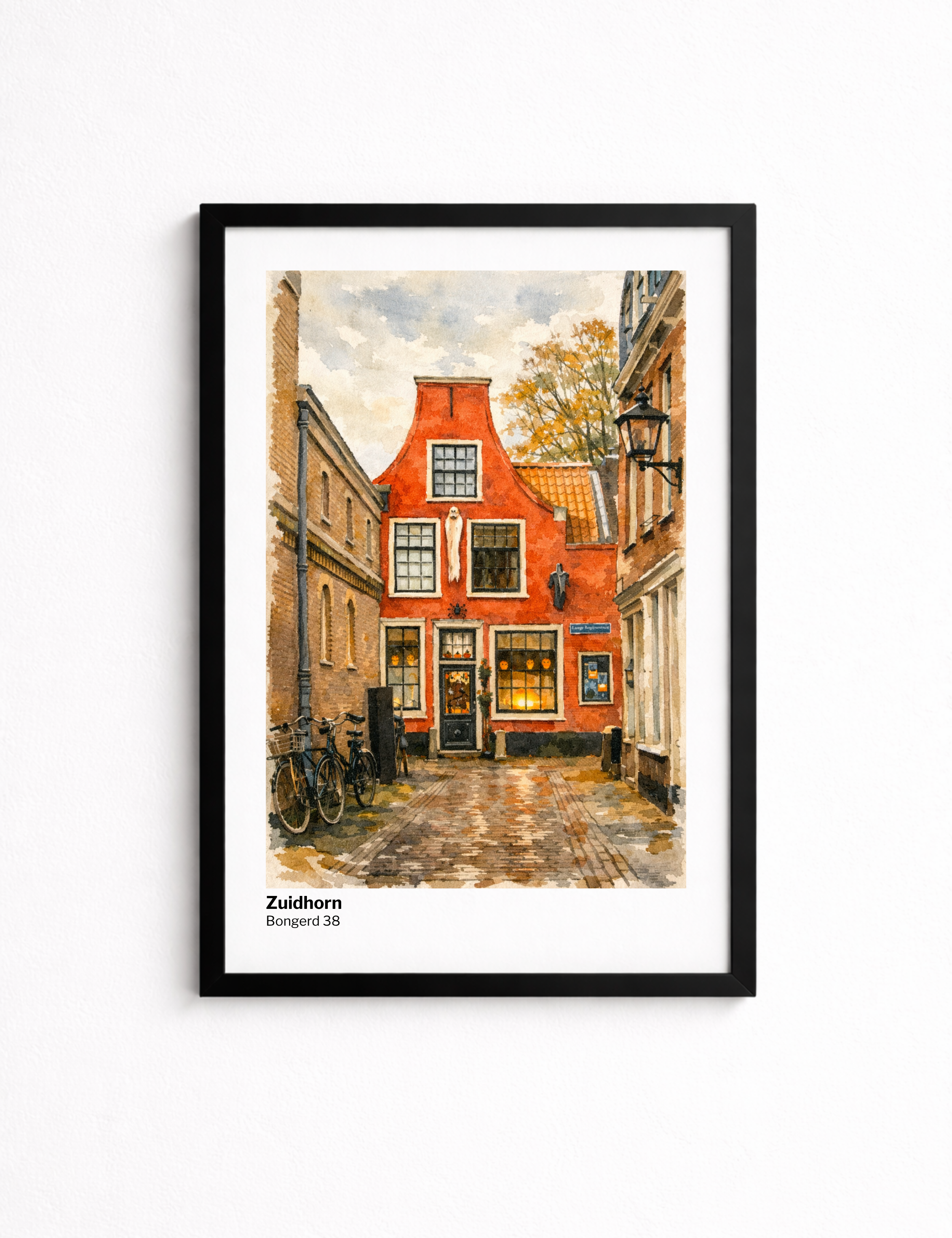 Personalized House Poster - Stylized Realism