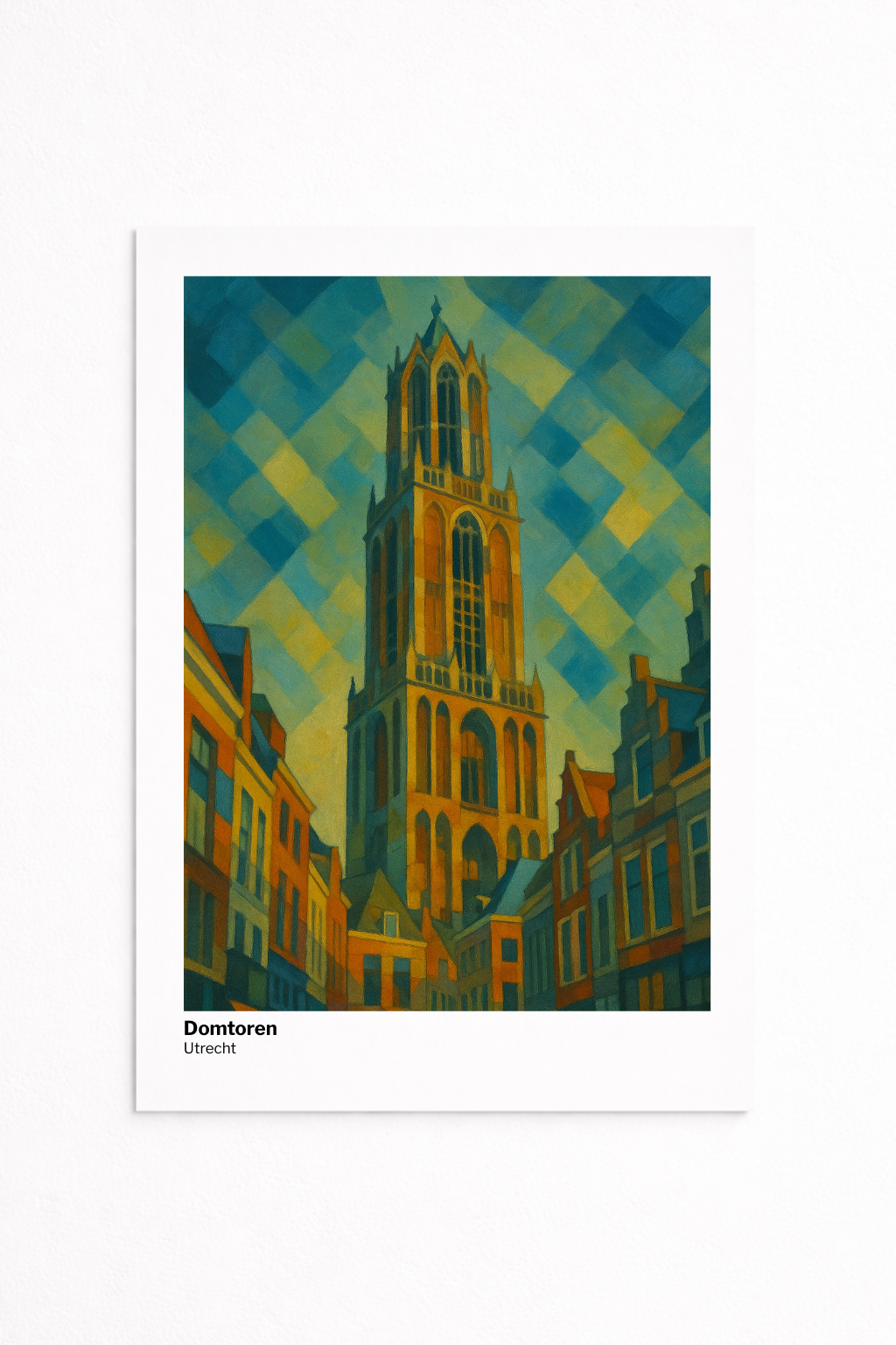 Personalized City Poster - Stylized Realism