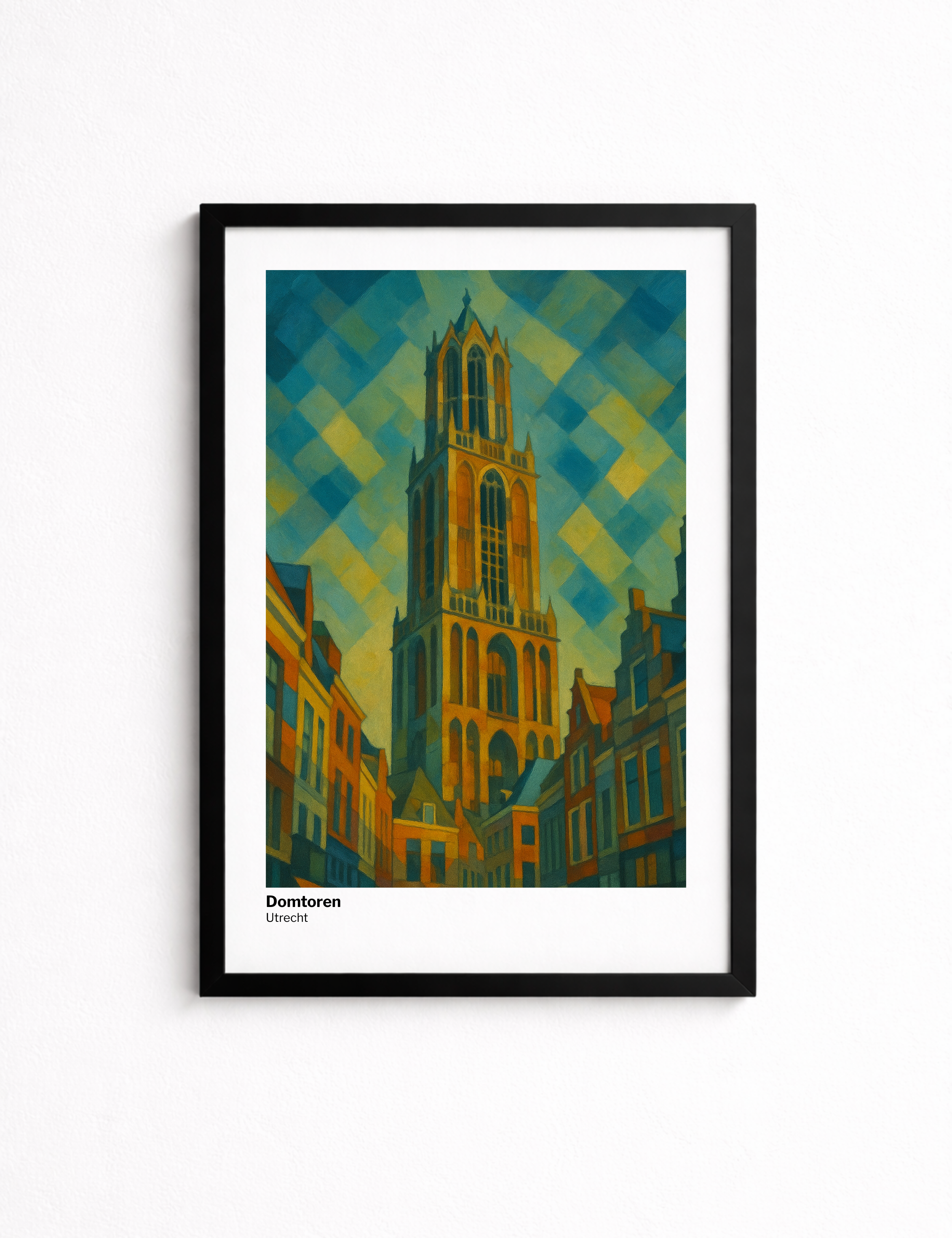 Personalized City Poster - Stylized Realism