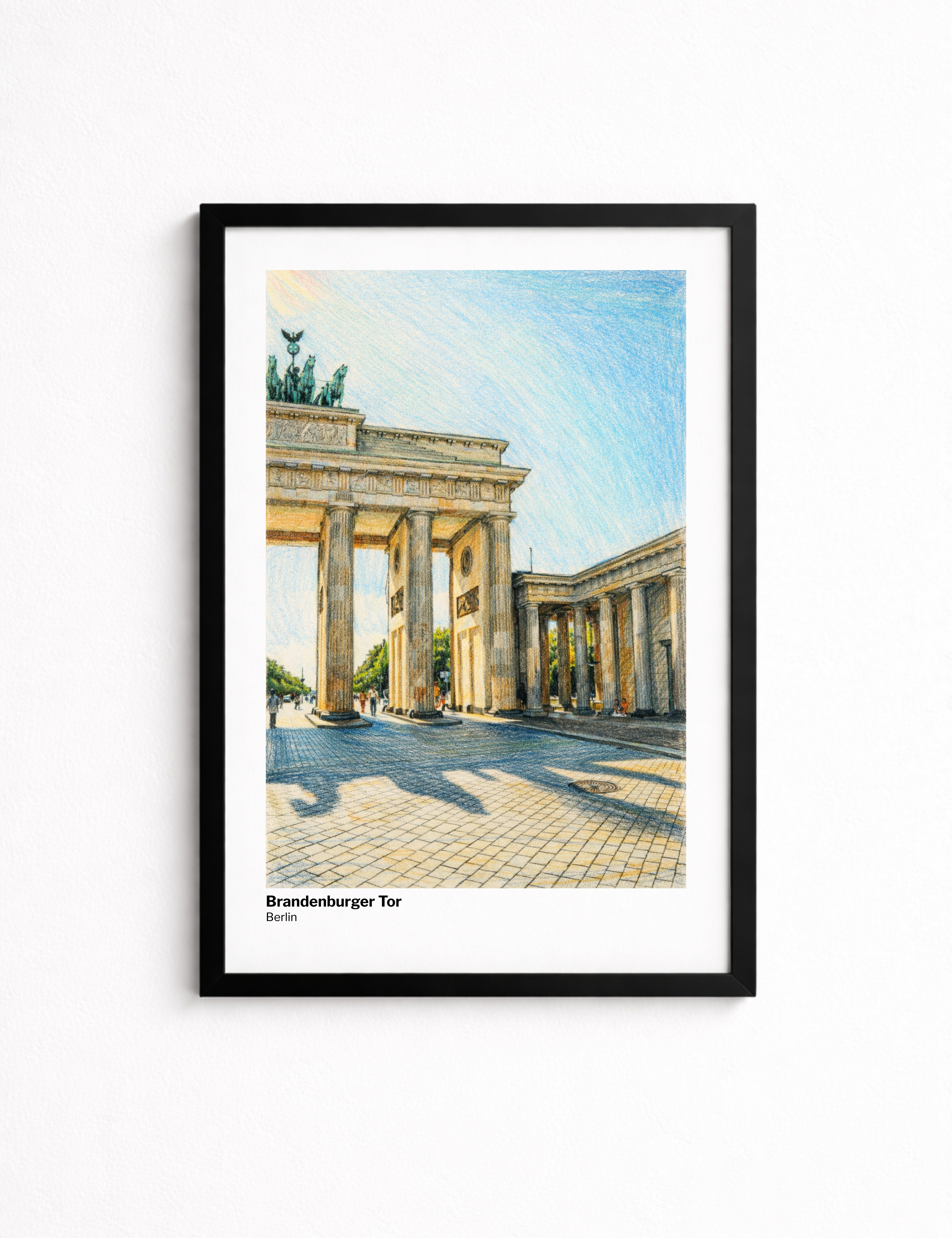 Personalized City Poster - Crayon